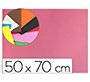 Goma eva liderpapel 50x70cm 60g/m2 espesor 1.5mm rosa