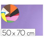 Goma eva liderpapel 50x70cm 60g/m2 espesor 1.5mm lila