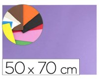 Goma eva liderpapel 50x70cm 60g/m2 espesor 1.5mm lila