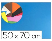 Goma eva liderpapel 50x70cm 60g/m2 espesor 1.5mm azul