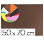 Goma eva liderpapel 50x70cm 60g/m2 espesor 1.5mm marron
