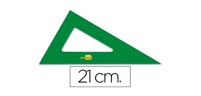 Cartabon liderpapel 21 cm acrilico verde