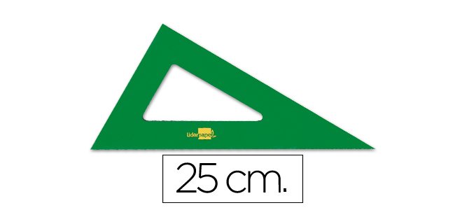 Cartabon liderpapel 25 cm acrilico verde