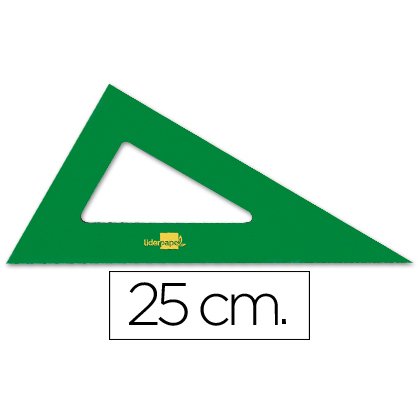 Cartabon liderpapel 25 cm acrilico verde