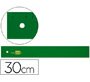 Regla liderpapel 30 cm acrilico verde