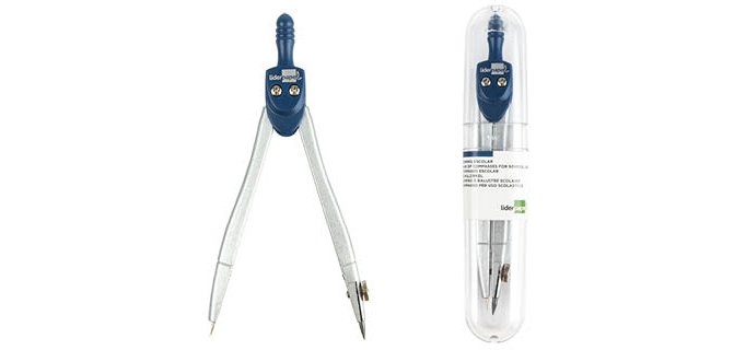 Compas liderpapel uso escolar