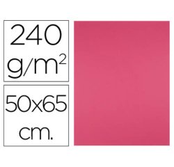 Cartulina liderpapel 50x65 cm 240g/m2 fucsia