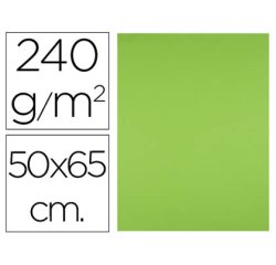 Cartulina liderpapel 50x65 cm 240g/m2 verde hierba