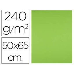 Cartulina liderpapel 50x65 cm 240g/m2 verde hierba