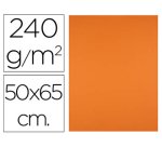 Cartulina liderpapel 50x65 cm 240g/m2 naranja