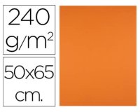 Cartulina liderpapel 50x65 cm 240g/m2 naranja