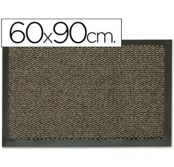 Alfombra paperflow antipolvo gris basic 60x90 cm