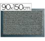 Alfombra fast-paperflow antipolvo lavable gris 90x150 cm