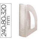 Revistero plastico q-connect transparente