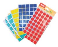 Gomets figuras geometricas 994 bolsa con 12 hojas