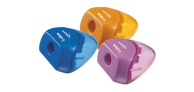 Sacapuntas maped plastico ergonomico iglu 1 uso colores surtidos