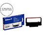 Cinta impresora pelikan para epson erc 30/34 negro/rojo grupo 655