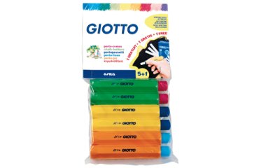 Portatizas plastico giotto blister de 5+1 de regalo