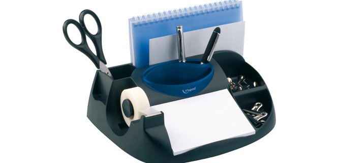 Organizador sobremesa maped maxi office negro 198x300x95 mm