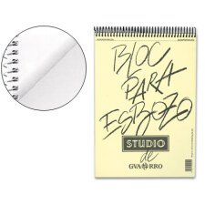 Bloc dibujo esbozos din a3 90 +10 hojas 90g/m2