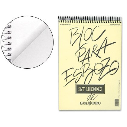 Bloc dibujo esbozos din a3 90+10 hojas 90 g