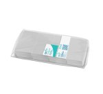 Servilleta mini gc blanca 9x12'2 cm 1 capa paquete de 400 unidades