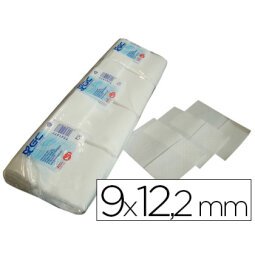 Servilleta mini gc blanca 9x12'2 cm 1 capa paquete de 400 unidades