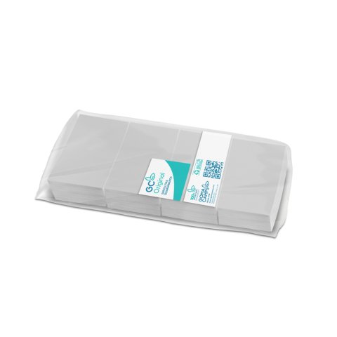 Servilleta mini gc blanca 9x12'2 cm 1 capa paquete de 400 unidades