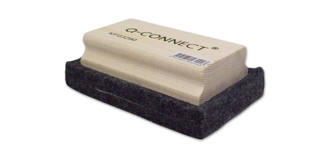 Borrador q-connect fieltro para pizarra 110x70 mm