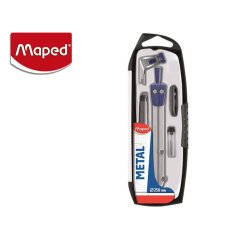 Compas maped start con con portaminas 0,5 mm en estuche con 5 piezas