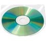Funda autoadhesiva para cd q-connect sin solapa pack de 10 unidades