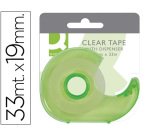 Miniportarrollo q-connect para cinta de 33 m x 19 mm