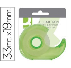 Miniportarrollo q-connect para cinta de 33 mt x 19 mm