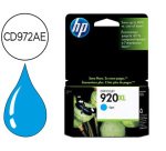 HP 920XL CD972AE Cartucho Original Cian (700 páginas)