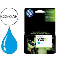 hp 920xl cd972ae cartucho original cian 700 paginas