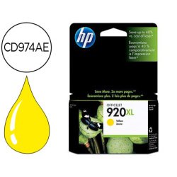 HP 920XL CD974AE Cartucho Original Amarillo (700 páginas)
