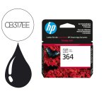 HP 364 / CB317EE Cartucho original negro foto de capacidad estándar (130 páginas)