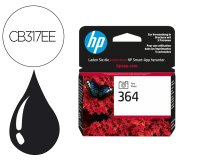 HP 364 / CB317EE Cartucho original negro foto de capacidad estándar (130 páginas)