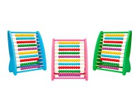 Abaco madera liderpapel 100 bolas colores 273x112x230mm