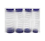 Portamonedas q-connect con muelle valido para 8 fracciones de euros