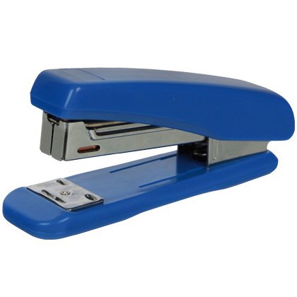 Grapadora q-connect kf11064 plastico azul capacidad 25 hojas