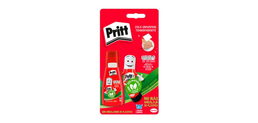 Pegamento cola universal pritt transparente bote de 100 g