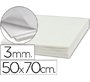 Carton pluma liderpapel blanco adhesivo 1 cara 50x70 cm espesor 3 mm