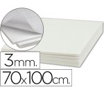 Carton pluma liderpapel blanco adhesivo 1 cara 70x100 cm espesor 3 mm