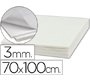 Carton pluma liderpapel blanco adhesivo 1 cara 70x100 cm espesor 3 mm