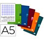 Libreta escolar liderpapel scriptus 48h din a5 cuadro 6 mm papel 90 gr sin margen