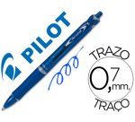 Boligrafo pilot acroball azul tinta aceite punta de bola de 1,0mm retractil