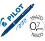 Boligrafo pilot acroball azul tinta aceite punta de bola de 1,0mm retractil