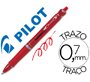 Boligrafo pilot acroball rojo tinta aceite punta de bola de 1,0mm retractil