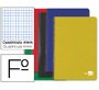 Cuaderno espiral liderpapel a4 tapa dura 80h 75 gr cuadro 4mm con margen surtidos